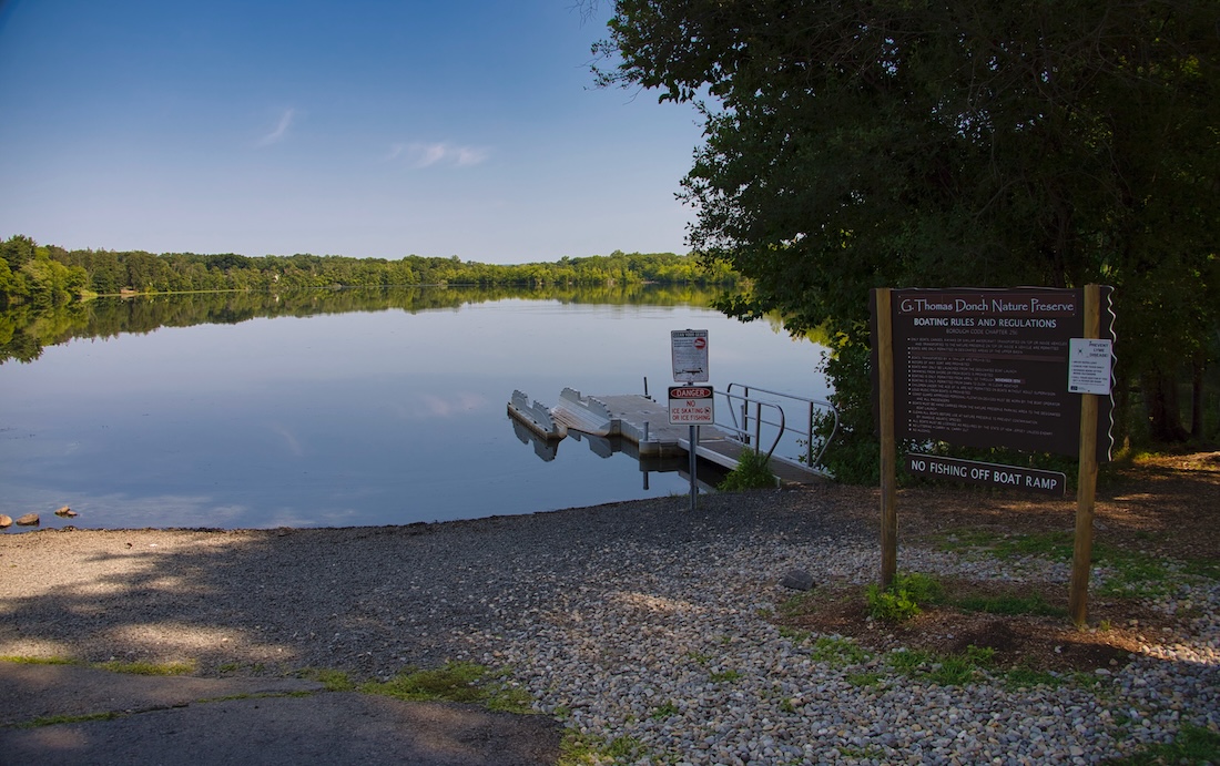 G. Thomas Donch Nature Preserve Sign