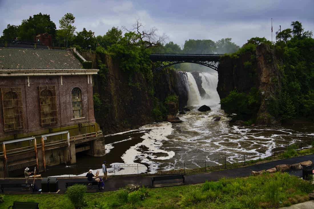 image of power plant and great falls park