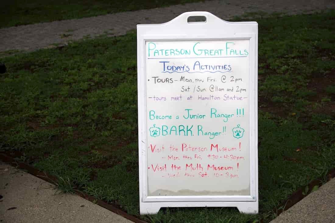 image of paterson great falls daily events listing